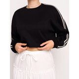 Sinsay Dukserica s dekorativnim lampasima soft touch | shoptok.hr