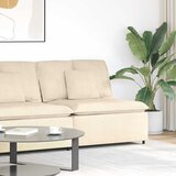  Modularni Sofa Centralni Modul s Jastucima Krem 100 cm | shoptok.hr
