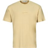 Calvin Klein Jeans Majice s kratkimi rokavi WASHED MONOLOGO TEE Bež Cene