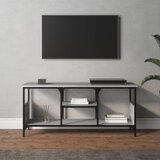 vidaXL TV omarica siva sonoma 100x35x45 cm inženirski les in železo Cene