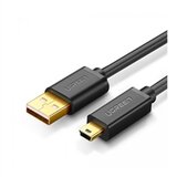 Ugreen Kabal za povezivanje USB-A na mini-USB, 1 m, crni Ugreen Kabal za povezivanje USB-A na mini-USB, 1 m, crni Slike