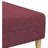  Tkaninska sofa s jastukom 3 pcs Vinska crvena 208 cm tkanina | shoptok.hr