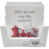 Poklon Dobra Ideja Božićni poklon podmetači za čaše | shoptok.hr
