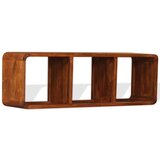 Maison Chic TV omarica - TV stojalo - Televizijska omarica trden les z medenim premazom 120x30x40 cm, (21699355) Cene