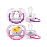 Philips tolažilna duda Ultra Air SCF080/06 - vel. 0-6 m - 2 kosa SCF080/06 | Shoptok.si