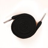 INF 120 cm vezalke z brezšivnimi kovinskimi konicami (2 para) Black, (21663766) | Shoptok.si