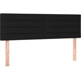  Uzglavlja crna 144x5x78/88 cm od tkanine | shoptok.hr