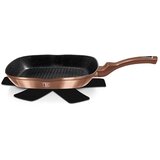 Shumee ponev za žar 28x28cm berlinger haus rose gold noir BH-1889, (21237673) Cene