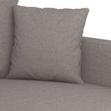  3-dijelni set sofa s jastucima smeđesivi od tkanine | shoptok.hr