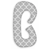 SuperMami Jastuk za dojenje tip C, boja 121, sivi s uzorkom