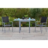 Gardenson Vrtni Set Milano, 3-delni, Raztegljiva Miza | Shoptok.si