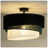  Duolla - Plafonski luster TRIO 1xE27/15W/230V prečnik 45 cm crna/zelena/bela | Eponuda.com