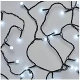 LED božična cherry veriga – kroglice, 8 m, zunanja in notranja, hladna bela, programi D5AC06