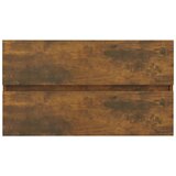 Ormarić za umivaonik boja dimljenog hrasta 40x35x62,5 cm drveni | shoptok.hr