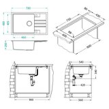  SUDOPER INTERMEZZO 130 CRNA ALVEUS | shoptok.hr