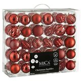 Mica Decorations Božićne kuglice (Boja: Svijetlo crvena) | shoptok.hr