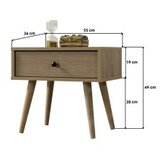 Hanah home Noćni stočić Vita 5108 | Eponuda.com