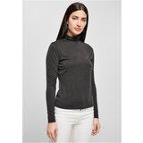 UC Ladies Women's modal turtleneck with long sleeves black Cene
