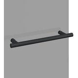  Ograda za tuš Crna 120 x 140 cm ESG staklo i aluminij | shoptok.hr