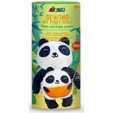 Šivanje moje prve lutke - panda D1