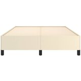  Okvir za krevet krem 140x190 cm od umjetne kože | shoptok.hr