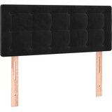 Box spring postelja z vzmetnico črna 90x200 cm žamet, (20791637) | Shoptok.si