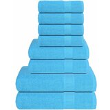 vidaXL Komplet brisač 8-delni turkizna 360 gsm 100% bombaž Cene