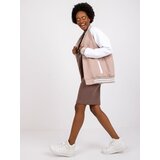 RUE PARIS Sweatshirt-RV-BL-7351.28X-dark beige | Shoptok.si