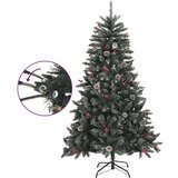  Umjetno božićno drvce sa stalkom zeleno 120 cm PVC | shoptok.hr