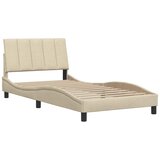  Okvir za krevet bez madraca Hanko krem 100 x 200 cm od tkanine | Eponuda.ba