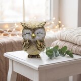 Signes Grimalt Kipci in figurice Speča Sova Kremna Zlata Majhna Bež | Shoptok.si