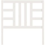  Uzglavlje za krevet bijelo 106 x 4 x 100 cm od masivne borovine | shoptok.hr