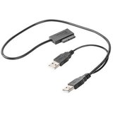 Gembird A-USATA-01 External USB to SATA adapter for Slim SATA SSD, DVD adapter Cene