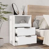  Noćni ormarići 2 kom bijeli od konstruiranog drva | shoptok.hr