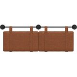  Držeće uzglavlje Zidne Smeđa 130 x 55 x 5 cm Antikni PU - Smeđa 120 cm bez LED | shoptok.hr