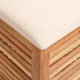  Kupaonski stolac 40,5 x 40,5 x 56 cm od masivnog drva oraha | Eponuda.com