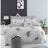  Posteljina sa 2 lica Double 200x220cm sivo-bela Cene