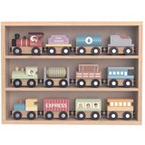 Tooky Toy drveni vagoni na magnet | shoptok.hr