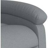 vidaXL Naslanjač svetlo siv blago | Shoptok.si