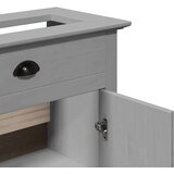 vidaXL Kupaonski ormarić za umivaonik "BODO" sivi 70x35x80 cm | shoptok.hr