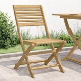  Sklopive vrtne stolice 4 kom 48,5x61,5x87 cm od drva bagrema | shoptok.hr