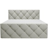 CARRYHOME POSTELJA Z VZMETNICO 140 cm x 200 cm , tekstil svetlo siva | Shoptok.si