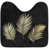 Douceur d intérieur Kopalniška preproga za WC 45x45 cm v črni in zlati barvi Orbella – | Shoptok.si
