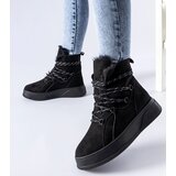 Gemre Black platform snow boots Pellerin | ePonuda.com