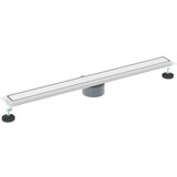 Tuš kanal 2-u-1 sa 360° sifonom Srebrno 90 cm | shoptok.hr