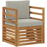  Set vanjskih sofa Čvrsto drvo akacije i poliester | shoptok.hr