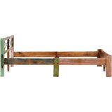  Okvir kreveta od masivnog obnovljenog drva 160 x 200 cm | shoptok.hr