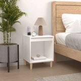  Nočna omarica 2 kosa Bela 40x35x50 cm, (20730222) | Shoptok.si