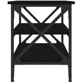  Bočni stolić crni 55 x 38 x 45 cm od konstruiranog drva | shoptok.hr