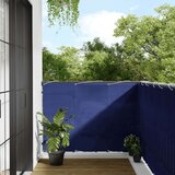  Balkonsko platno modro 120x1000 cm 100 % poliestrski oxford | Shoptok.si